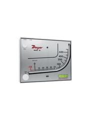 Dwyer MARK II 41-2-AV-NIST Molded plastic manometer | range 0-260 Pa & 0-21 mps | red fluid | .826 sp. gr. | requires Pitot tube (*sold separately) | with NIST Calibration certificate. | Blackhawk Supply