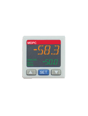Dwyer MDPC-111 Pressure controller | range -14.5 psi to 14.5 psi | NPN output | 4 to 20 mA | outer connection 1/8" PT | inner connection M5. | Blackhawk Supply