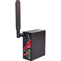 STW-611C | 1-port (RS-232/422/485) Industrial 802.11b/g/n Wireless Serial Device Server | Client mode | Antaira