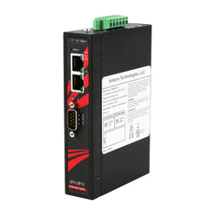 Antaira STM-601C-T Industrial Modbus TCP (two Ethernet port) to one Serial (232 | 422 | 485) RTU/ASCII Gateway with extended operating temperature | Blackhawk Supply