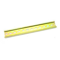 DIN-RAIL-10 | 35mm Steel DIN-Rail Track - 10 Inches Long | Antaira