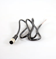 CB-M12A5PM-1M | M12 A Code 5P Male to open end | 1 Meter | Wire. 22 gauge | Antaira