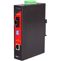 Antaira IMP-100A-WB-S2 10/100TX To 100FX Industrial PoE Media Converter | Single Fiber (WDM-B) | Single-Mode 20km | TX1550nm - RX1310nm | Blackhawk Supply