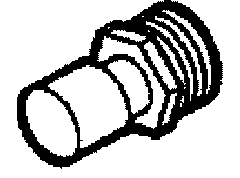 Erie 436-220 Erie PopTop Inverted Flare Fitting - 1/2 inD, 1-1/16 inL, Sweat Female Tube & Nut | Blackhawk Supply