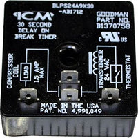 B1370758 | Time Delay Relay 30 sec. Delay | GOODMAN PARTS