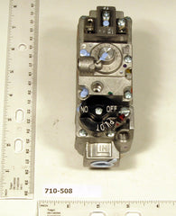 ROBERTSHAW 710-508 Millivolt 3/8" X 3/8" Low Profile Natural Gas Heating Valve 70000 BTU 7000MVRLC (Use With 2 Lead Thermopiles Only) | Blackhawk Supply
