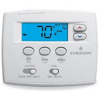 1F86EZ-0251 | 24v/millivolt Blue Easy Set Digital Non Programmable Thermostat With Three Temperature Pre-sets & Back Light 45-90F 1H-1C | WHITE-RODGERS