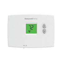 TH1100DH1004 | 24v Or 750mv Single Stage Pro 1000 Horizontal Mount Non Programmable Heat Only Digital Thermostat With Backlit Display Battery Powered Or Hardwired 40-90F | HONEYWELL RESIDENTIAL (OBSOLETE)