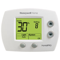 H6062A1000 | 24v Premier White HumidPro Digital Humidity/Dehumidity Control Wall Or Duct Moun | HONEYWELL RESIDENTIAL