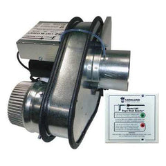 TJERNLUND LB2 120v Lint Blitzer Residential Dryer Duct Booster With 4" Outlet For Vertical & H | Blackhawk Supply