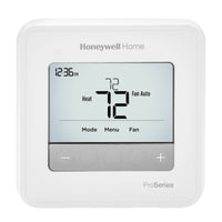 TH4110U2005 | 24v/Millivolt T4 Pro 7 Day 5-2 5-1-1 Programmable/Non Programmable Thermostat With Stages Up To 1 Heat/1 Cool Heat Pumps or 1 Heat/1 Cool Conventional Systems 40-90F | HONEYWELL RESIDENTIAL