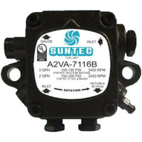 A2VA7116B | Bio Fuel Pump 1 Stage 3450 RPM RH Rotation 3 GPH Max Lift Is 8' Includes Bypass | SUNTEC