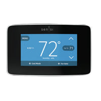 1F95U-42WFB | 24v Sensi Touch Smart Thermostat Black. Smart Home Compatible with Apple HomeKit Amazon Alexa Google Assistant and SmartThings | WHITE-RODGERS