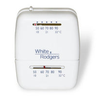 1C20-102 | Economy Stat Heat Only Less Off Switch Millivolt 12vdc & 24v 50-90F Replaces 1C20-2 | WHITE-RODGERS