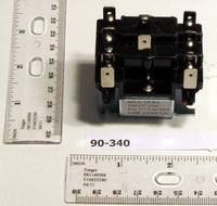 90-340 | 2 Pole Type 91 24 Vac Coil DPDT 2 Sets Of Power Rated Contacts. 17.5 Ohms Dc Res | WHITE-RODGERS