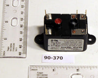 90-370 | Fan Relay Type 184 24 Vac Coil 50/60 Hz Spdt. Coil Data: 77 Ohms Dc Resistance 125 ma (nominal) 3 Va (nominal) 4 Va (inrush) | WHITE-RODGERS