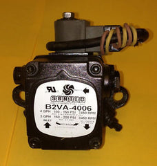 SUNTEC B2VA4006B Oil Pump 2 Stage 3450 RPM 100-200 PSI 4 GPH Includes 115v Solenoid Replaces B2VA4006 | Blackhawk Supply