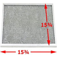 232167-001 | Pre-filter For Cac-100 Aluminum Mesh 15-3/4