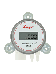 Dwyer MSX-W13-IN-LCD Differential pressure transmitter | wall mount | universal current/voltage outputs | uni-directional | range 3 (10 | 15 | 25 | 28" wc) with LCD display. | Blackhawk Supply