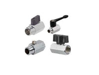 MV5-SM2 | Mini brass ball valve | screwdriver slot | 1/4