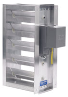 16X8 ND-RSD NO | Rectangular Damper | 16X8 ND MOTORIZED DAMPER SPRING RETURN - NORMALLY OPEN | EWC Controls