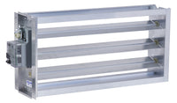 14X18 ND-LF24 NO | 14X18 MOTORIZED DAMPER SPRING RETURN - NORMALLY OPEN | EWC Controls