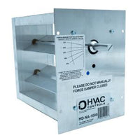 HD-NA-2828 | 28 x 28 Two-Position Zone Damper-No Actuator, 5/8-1/2 Shaft | iO HVAC Controls