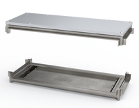 OKKTB1040 | Roof and Base Set 1000 x 400mm | 3.67