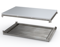 OKKTB1280 | Roof and Base Set 1200 x 800mm | 3.67