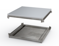 OKKTB8080 | Roof and Base Set 800 x 800mm | 3.67