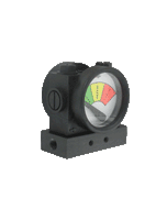 PFG2-03 | Process filter gage | range 0-10 psid | green zone 0-5 psid | yellow zone 5-7.5 psid | red zone 7.5-10 psid. | Dwyer