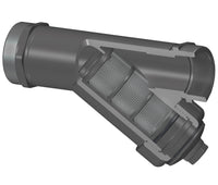 YS31C8-020CSR | 2 CPVC WYE STRAINER SR/FPT FKM C8 MESH | (PG:104) Spears