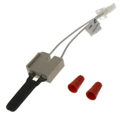 Resideo Q4100C9054 HOT SURFACE IGNITER. LEADWIRE 5.2 IN. TEMP 200C. ELECTRICAL CONNECTION: MOLEX SIDE LOCK CONNECTOR WITH 0.08 IN MALE PINS. CERAMIC INSULATOR: STANDARD WITH RIGHT RIB ON EDGE. | Blackhawk Supply