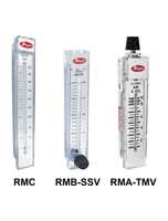 RMC-102-SSV | Flowmeter | range 10-100 SCFH air. | Dwyer