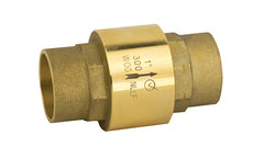 Jomar 105-616G S-521G | 1-1/4" | Inline Check Valve | Solder Connection | 300 WOG | Class 150 | Blackhawk Supply