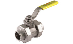 Jomar 101-985 S-SS-2002N-DUE | 1" | 5 Piece | Full Port | Double Union End | Socket Weld Connection | 3000 WOG | Blackhawk Supply