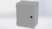 SCE-10086ELJ+SCE-10P8 | NEMA 4 / 12 / 13 | 10H x 8W x 6D | Subpanel: Solid | Knockouts: No | Keyed: No | Saginaw