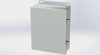 SCE-1008CHNFSS6 | NEMA 3R, 12, 4, 4X | S.S. CHNF Enclosure, 10H x 8W x 4D | Saginaw