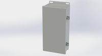 SCE-12064CHNF | NEMA 3R, 12, 4 | CHNF Enclosure, 12H x 6W x 4D | Saginaw