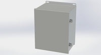 SCE-12108CHNF | NEMA 3R, 12, 4 | CHNF Enclosure, 12H x 10W x 8D | Saginaw