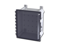 SCE-1210PCW | NEMA 3R, 12, 4, 4X | Polycarbonate Enclosure with Window, 13H x 13W x 8D | Saginaw