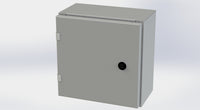 SCE-12EL1206LP+SCE-12DLP12 | NEMA 4 / 12 / 13 | 12H x 12W x 6D | Subpanel: Solid | Knockouts: No | Keyed: No | Saginaw