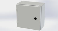 SCE-12EL1206LPLG | NEMA 3R, 12, 4 | EL Enclosure, 12H x 12W x 6D | Saginaw