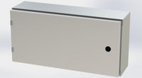 SCE-12EL2406SSLP | NEMA 3R, 12, 4, 4X | S.S. EL Enclosure, 12H x 24W x 6D | Saginaw