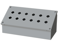 SCE-12PBAI | NEMA 12, 4 | PBAI Enclosure, 7H x 15W x 7D | Saginaw