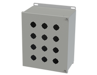 SCE-12PBH | NEMA 12, 4 | Hinged PB Enclosure, 12H x 10W x 6D | Saginaw