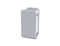 SCE-14087CHQRFG | NEMA 12, 4, 4X | Fiberglass Enclosure, 16H x 9W x 7D | Saginaw