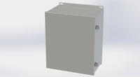 SCE-14128CHNF | NEMA 3R, 12, 4 | CHNF Enclosure, 14H x 12W x 8D | Saginaw