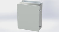 SCE-1412CHNFSS6 | NEMA 3R, 12, 4, 4X | S.S. CHNF Enclosure, 14H x 12W x 6D | Saginaw