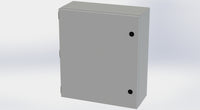 SCE-1614ELJ+SCE-16P14 | NEMA 4 / 12 / 13 | 16H x 14W x 6D | Subpanel: Solid | Knockouts: No | Keyed: No | Saginaw